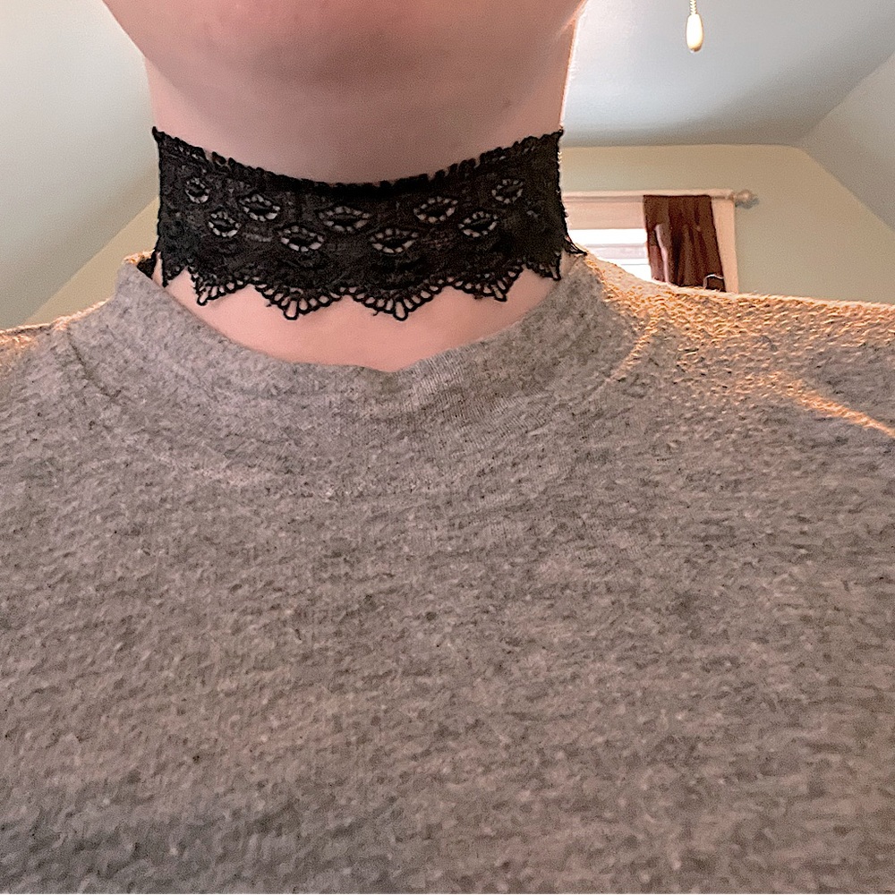 Lace Choker *brand unknown but purchased at the Bay-St. Vital Mall-Winnipeg,MB*